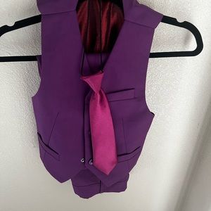 Boys purple suit / Joker costume